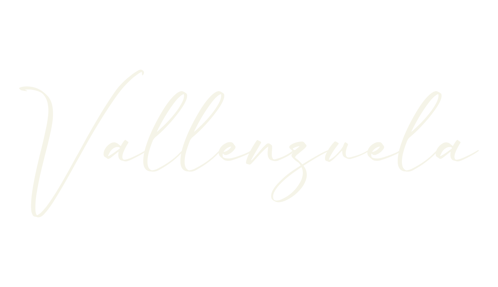 Vallenzuela, script font preview