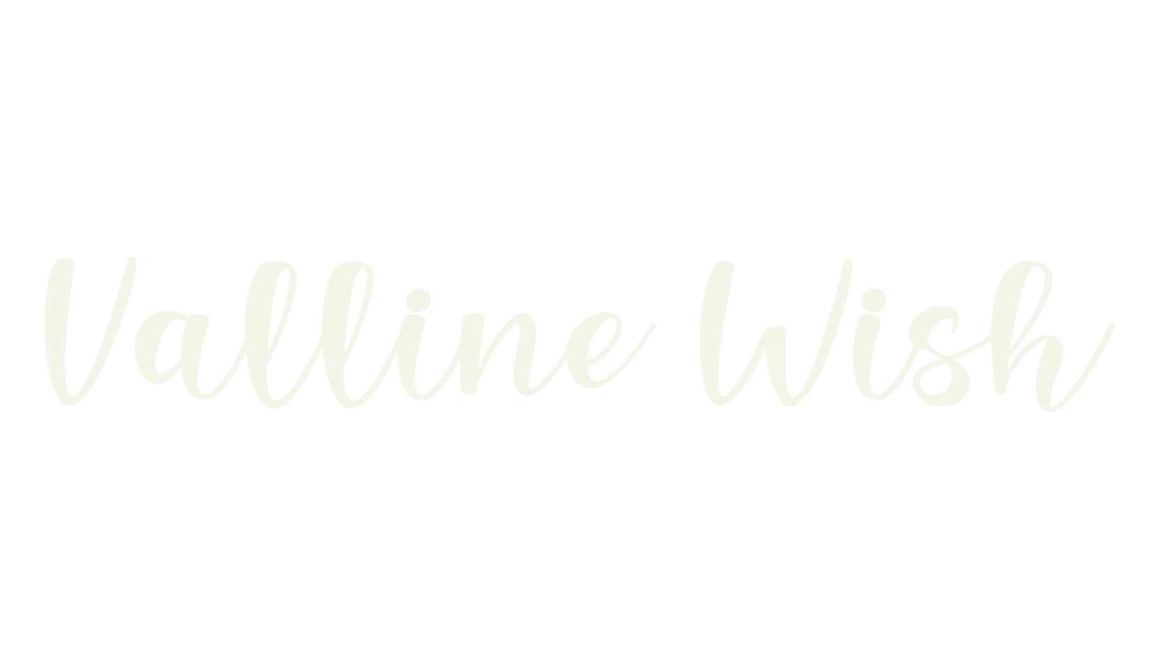 Valline Wish, cute font preview