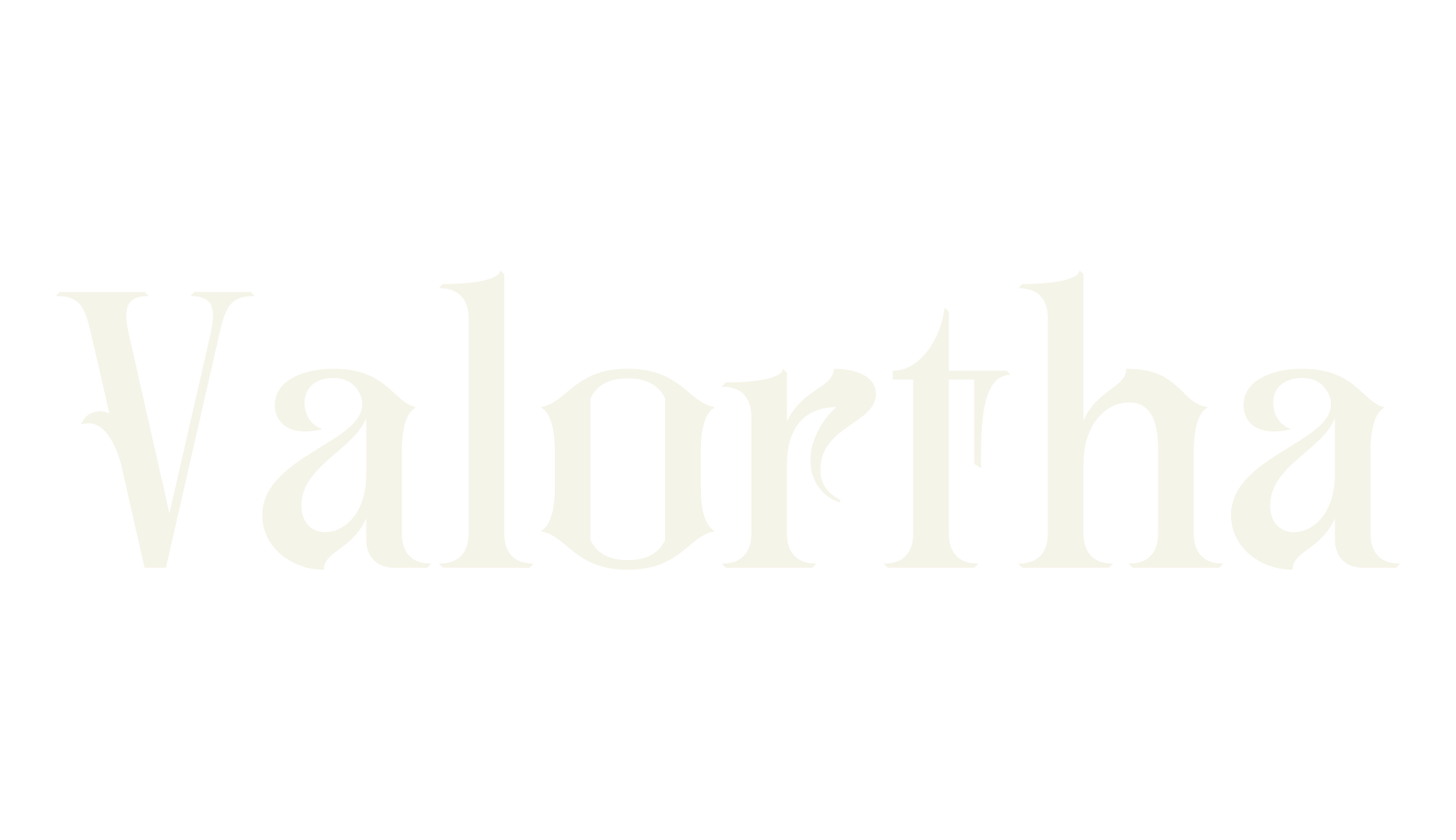 Valortha, victorian font preview