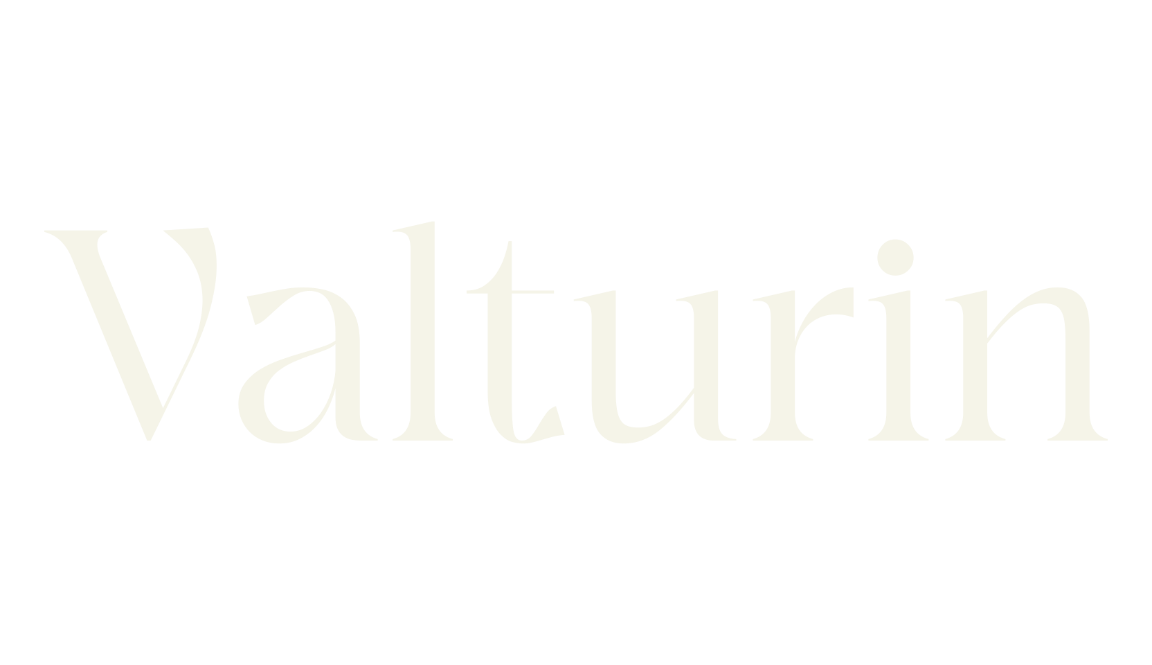 Valturin, luxury font preview