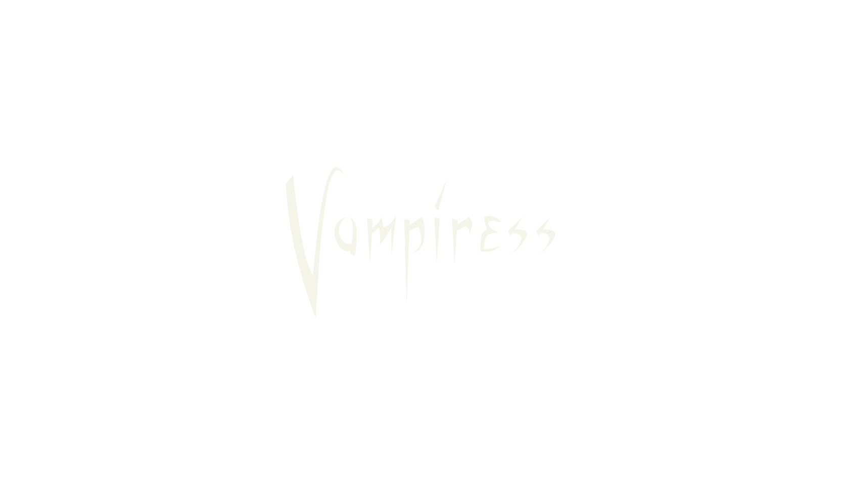 Vampiress, display market font preview