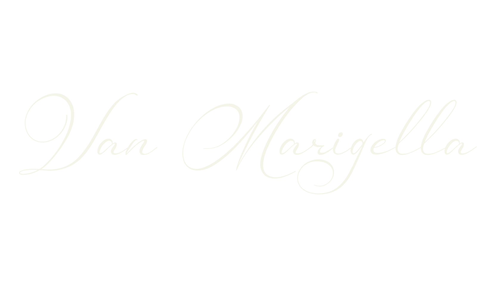 Van Marigella, calligraphy font preview