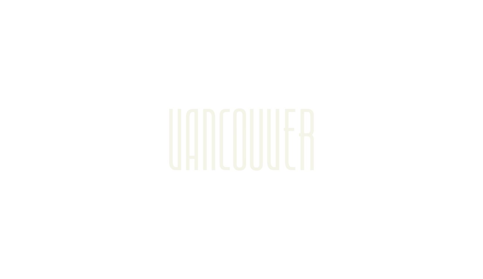 Vancouver, sans font preview