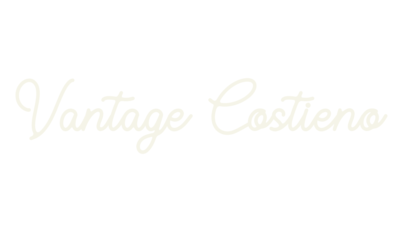 Vantage Costieno, 80s font preview