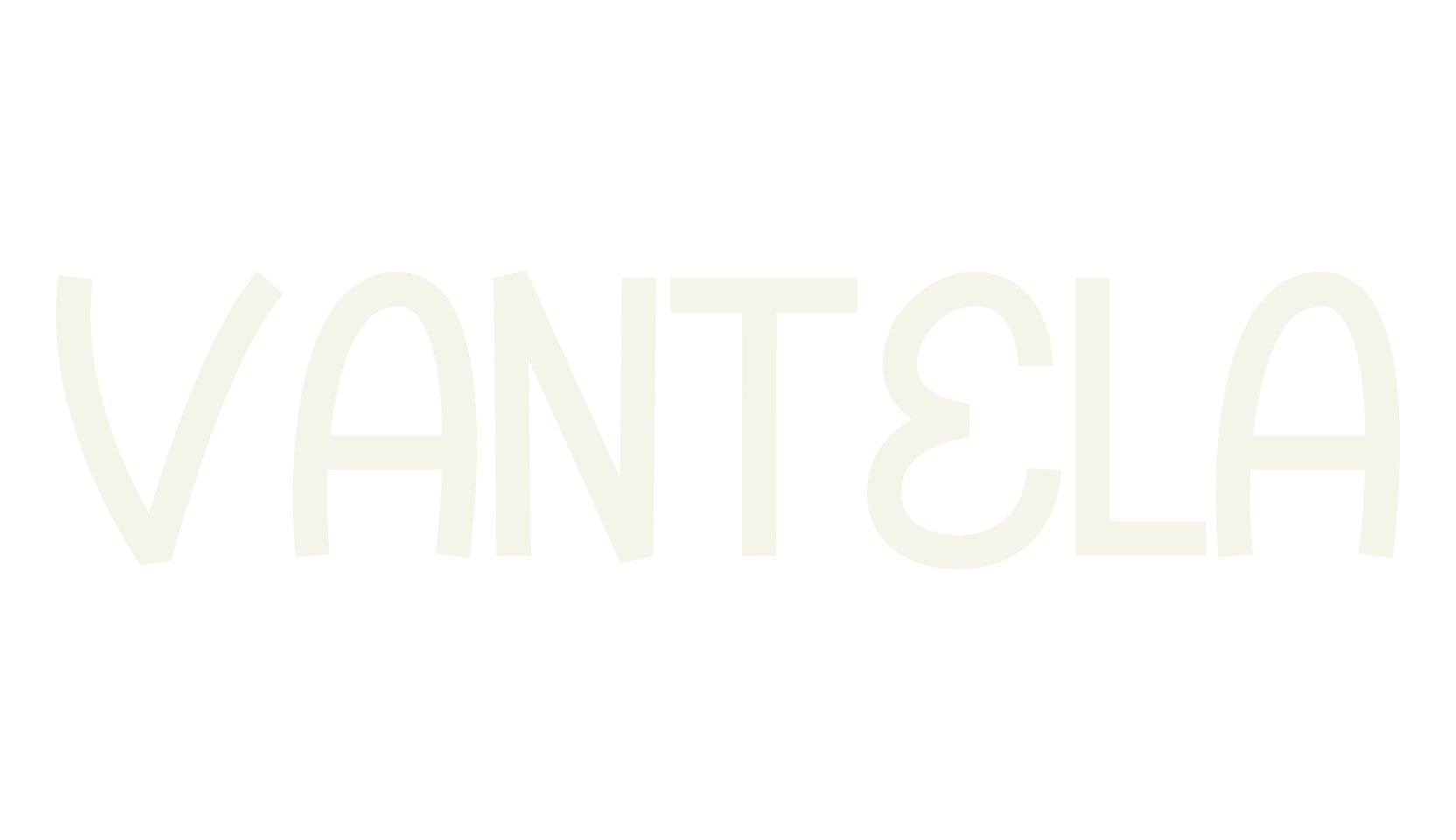 Vantela, graffiti font preview