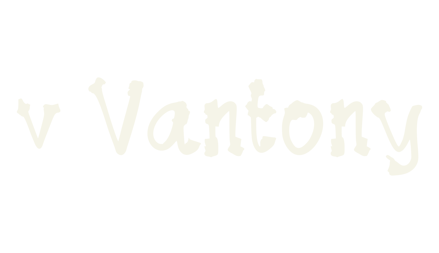 v Vantony, display market font preview