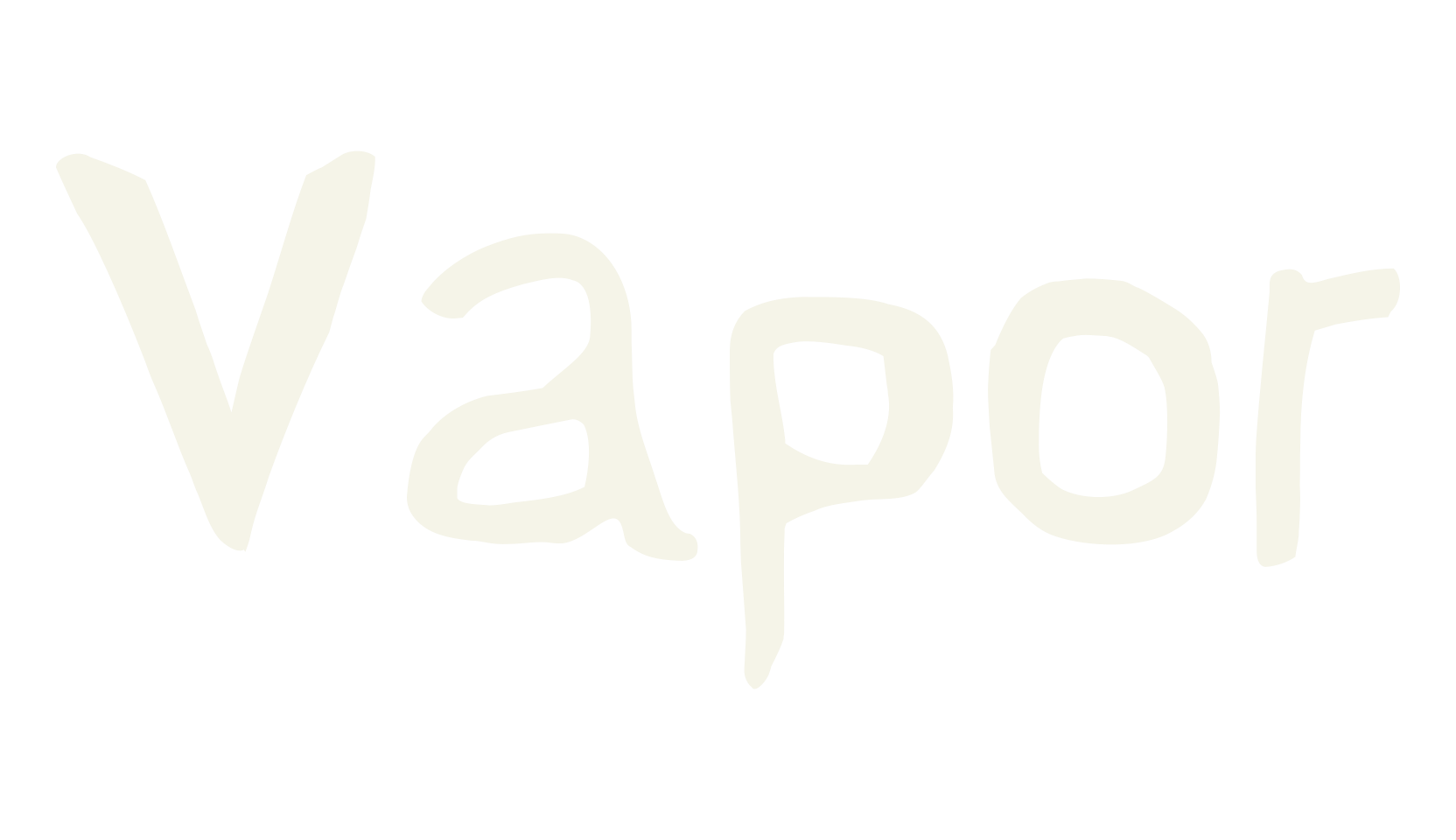 Vapor, sans font preview