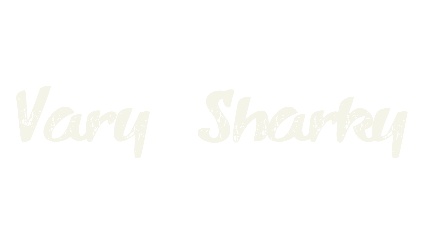 Vary Sharky, fashion script font preview