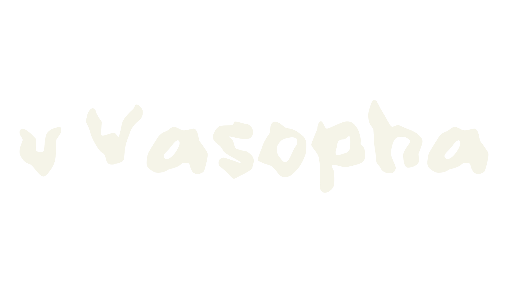 v Vasopha, fashion sign font preview