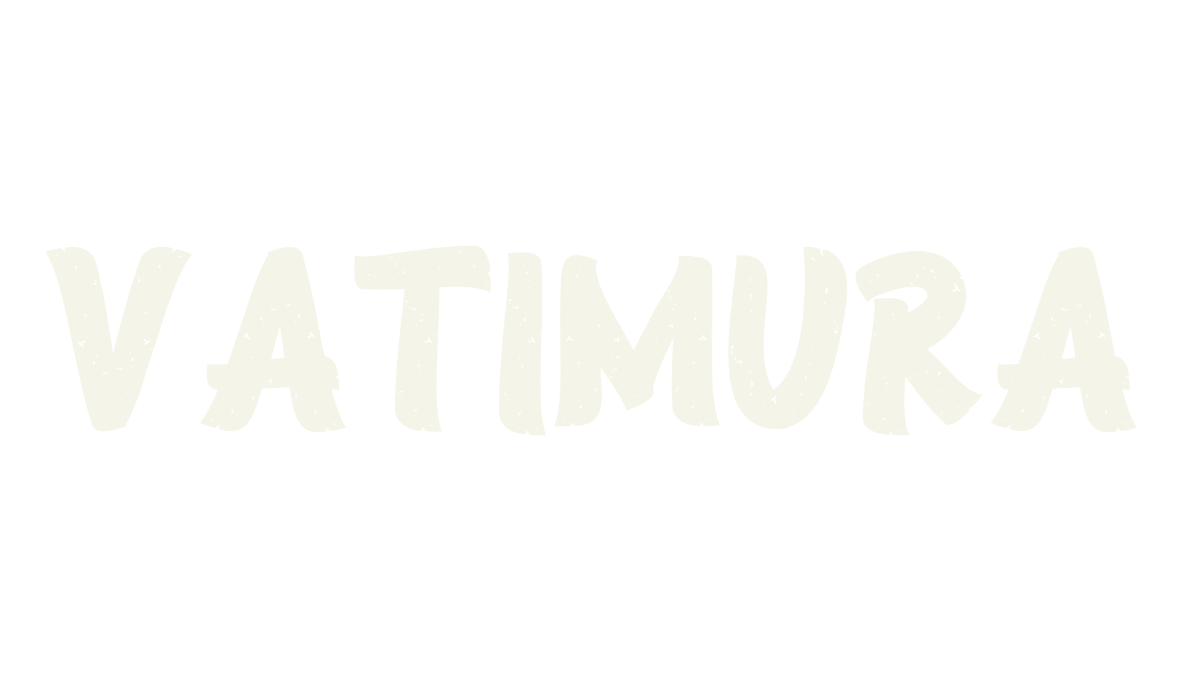 VATIMURA, brush font preview