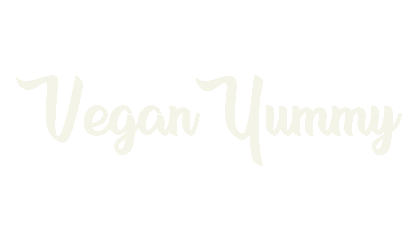 Vegan Yummy, fashion script font preview