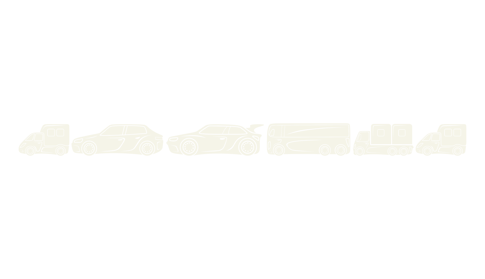Vehicles, dingbats font preview