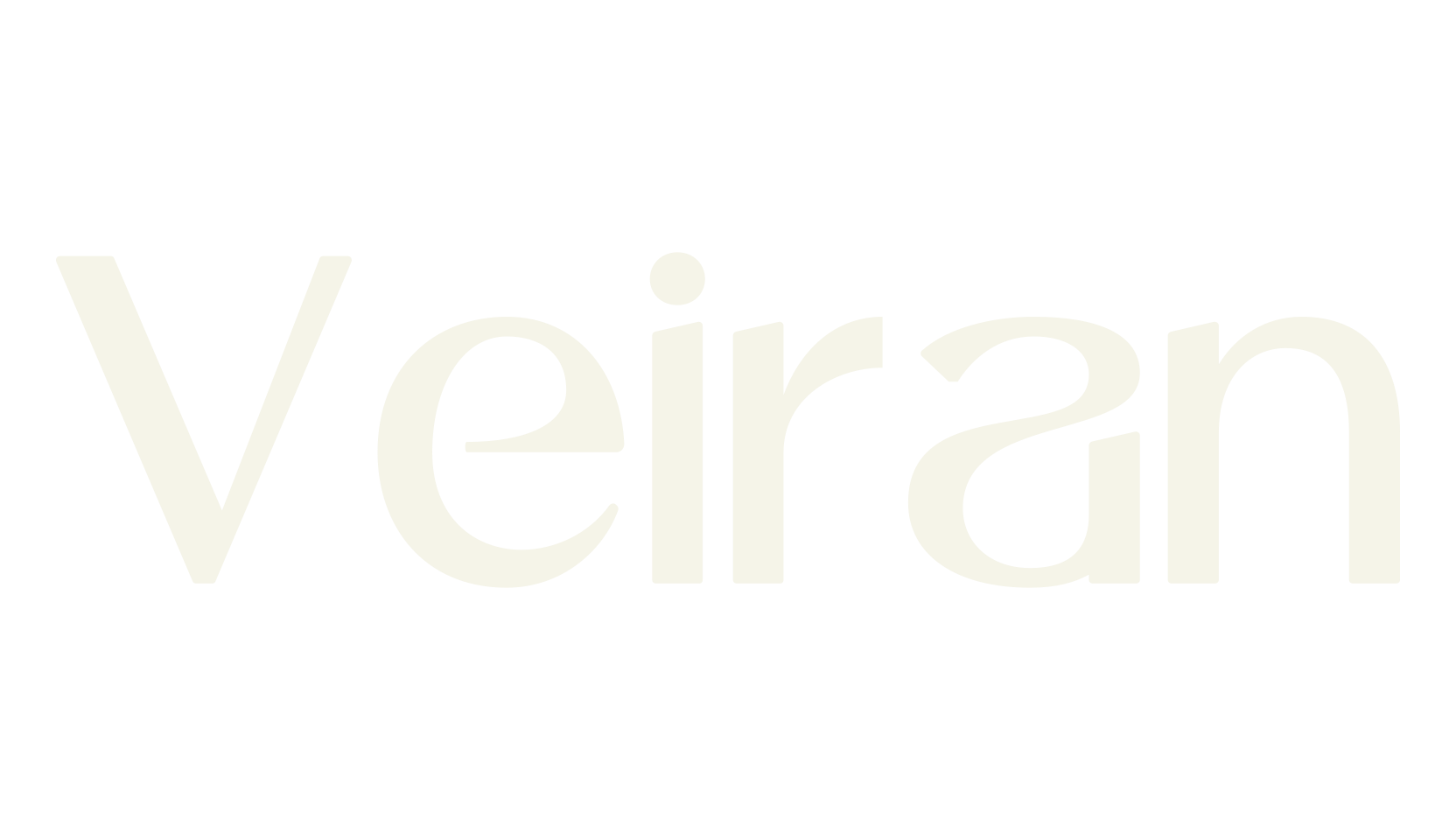 Veiran, curvy font preview