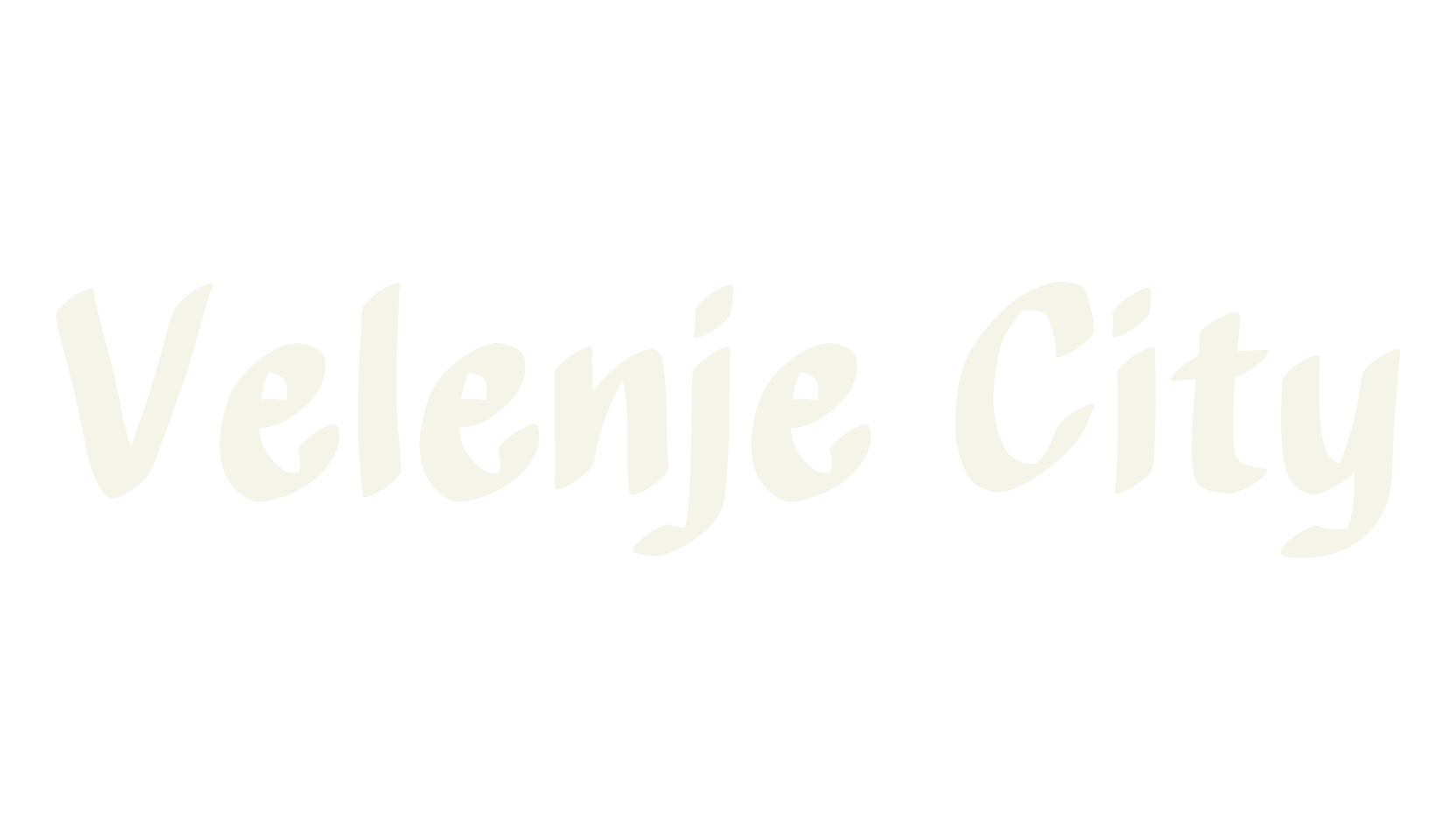 Velenje City, sans serif font preview