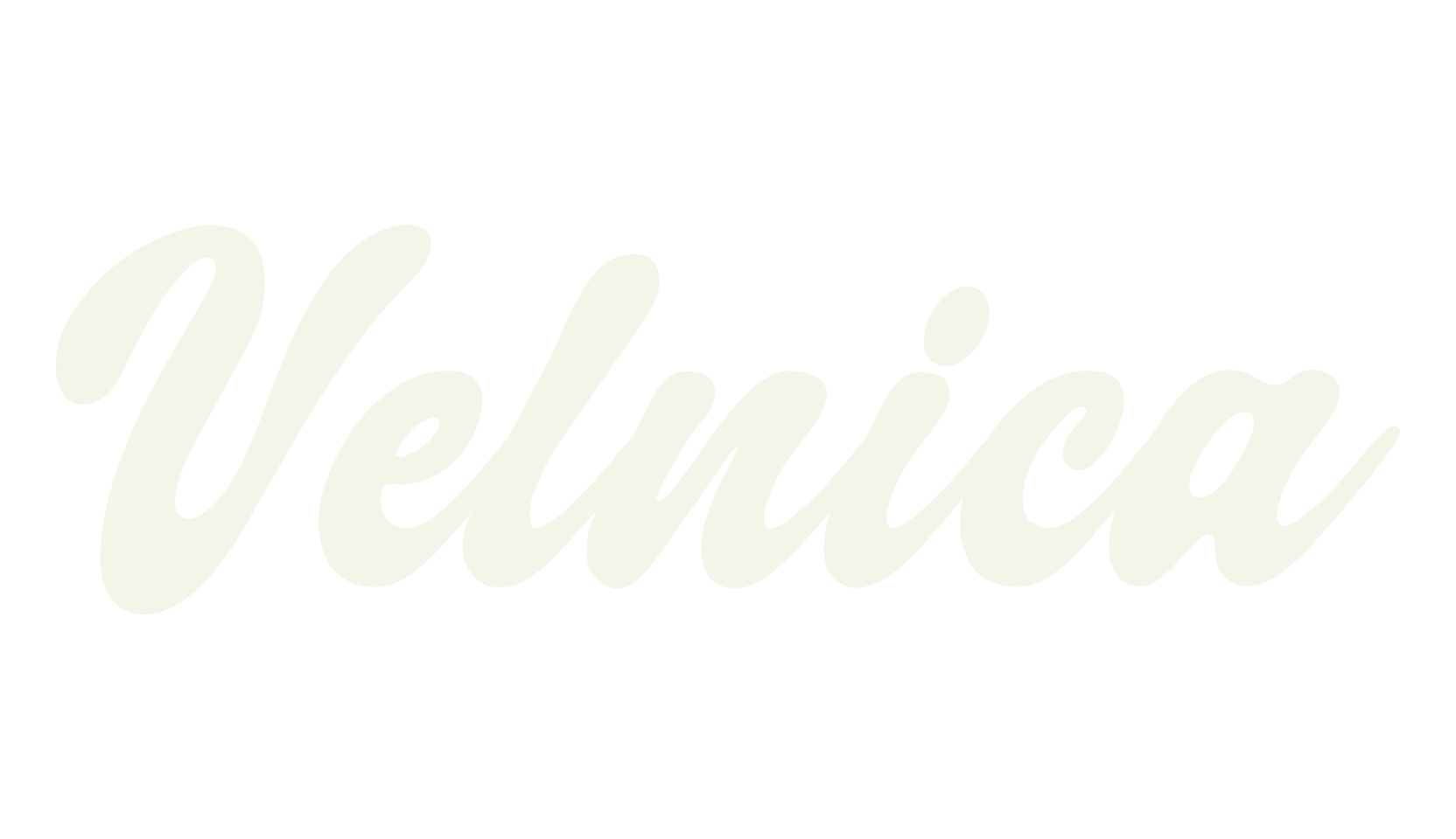 Velnica, calligraphy font preview