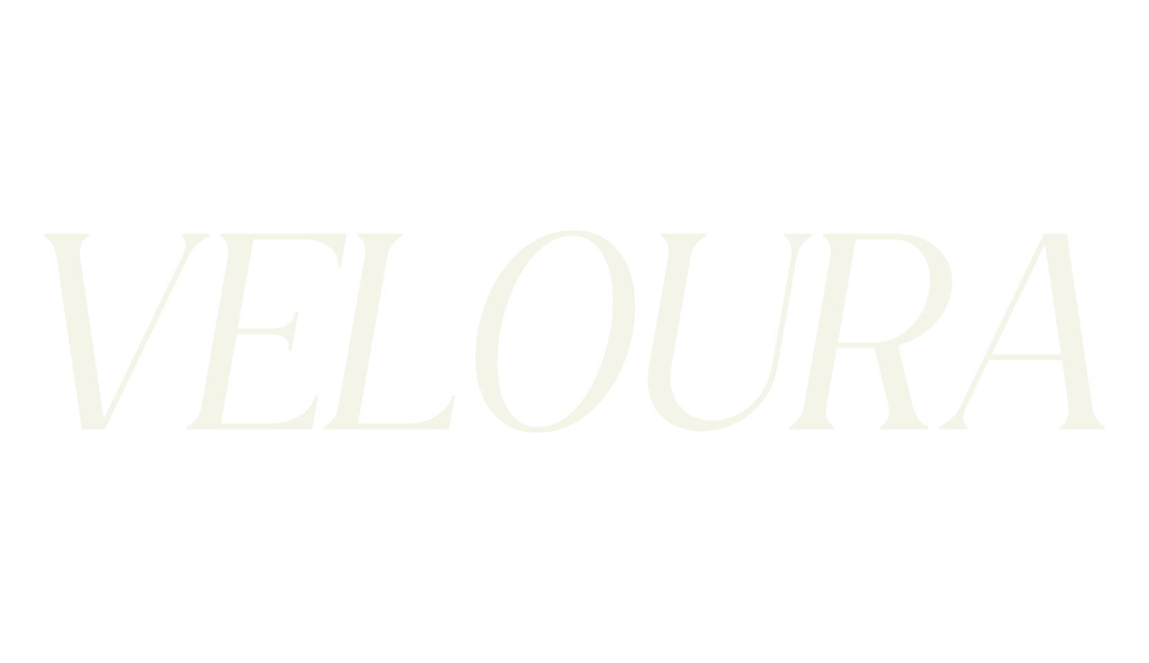 VELOURA, wedding font preview
