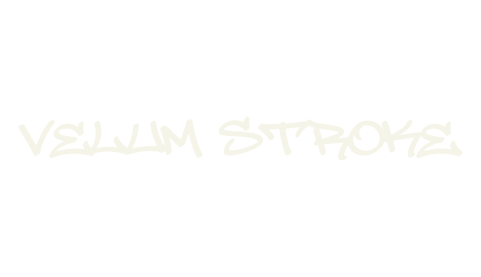 Velum Stroke, graffiti font preview