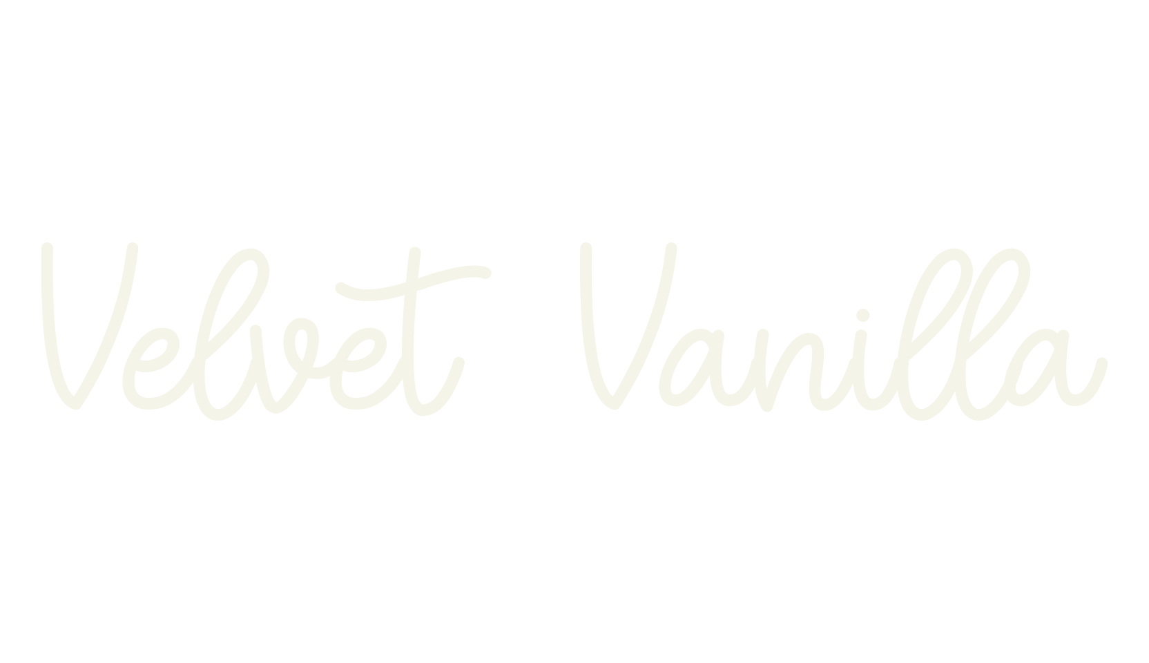 Velvet Vanilla, love font preview