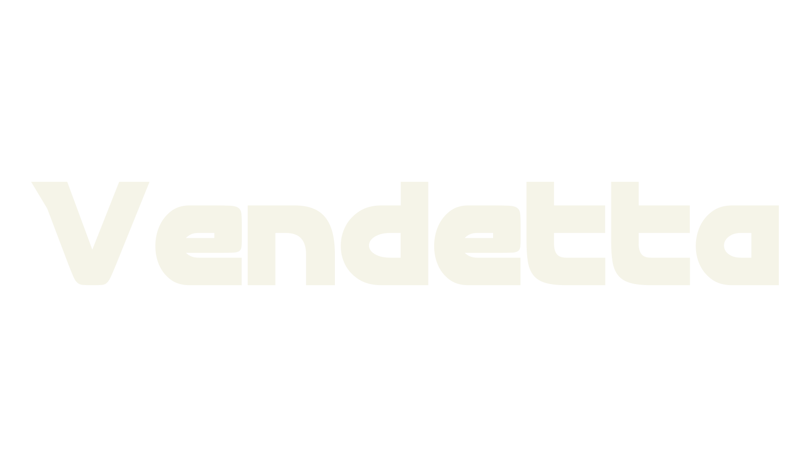 Vendetta, gaming font preview