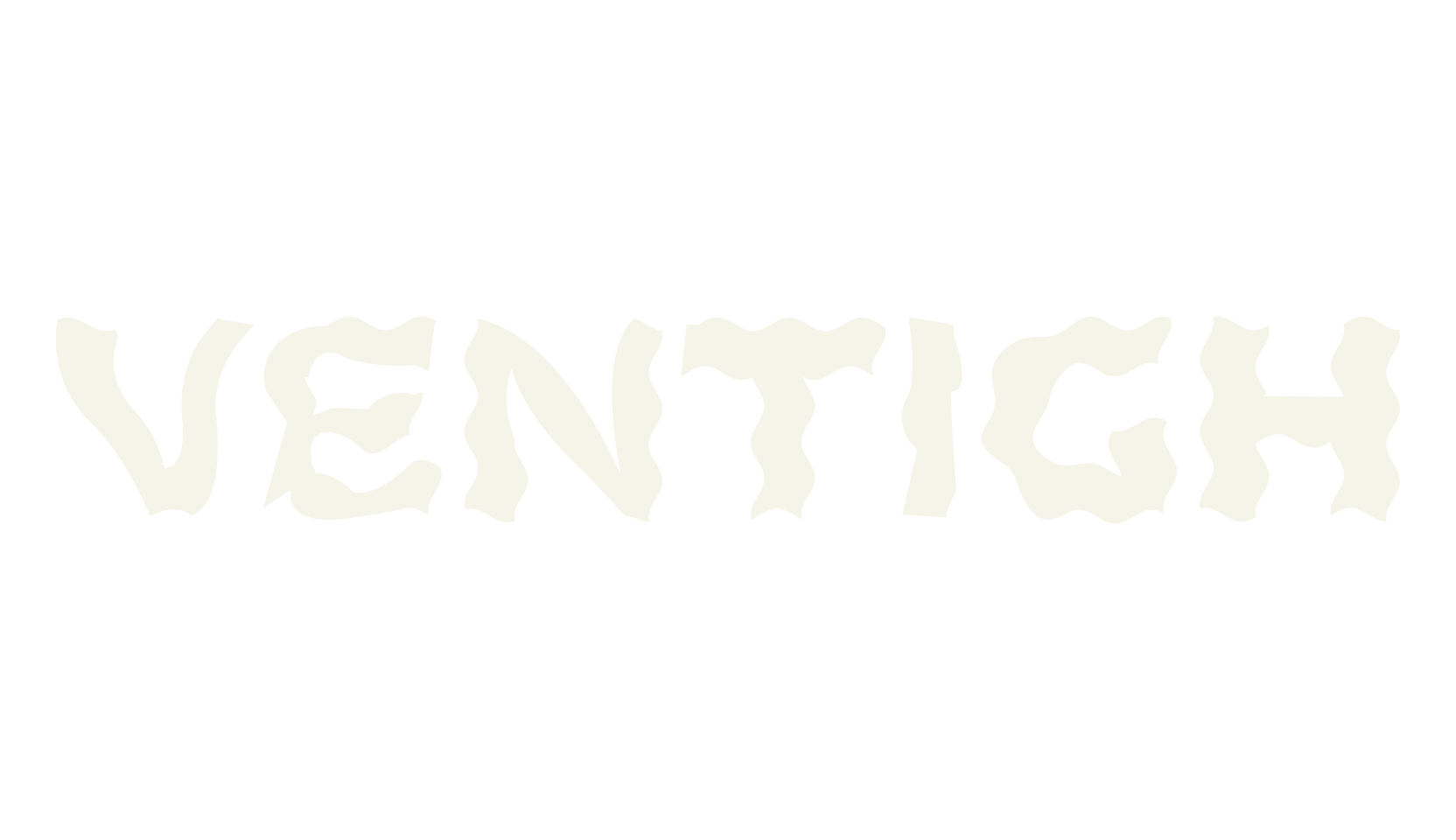 Ventigh, scary font preview