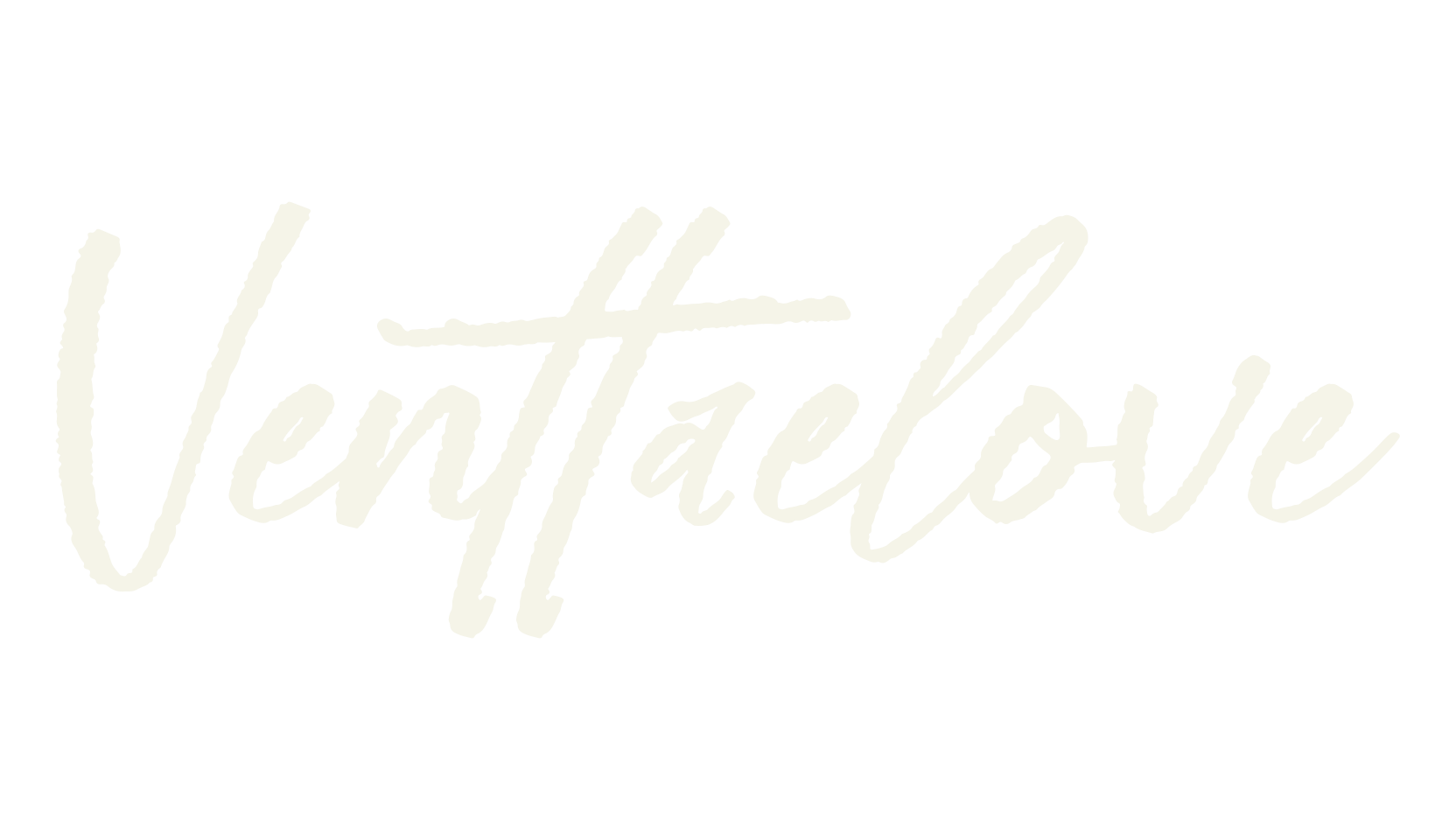 Venttaelove, cursive font preview