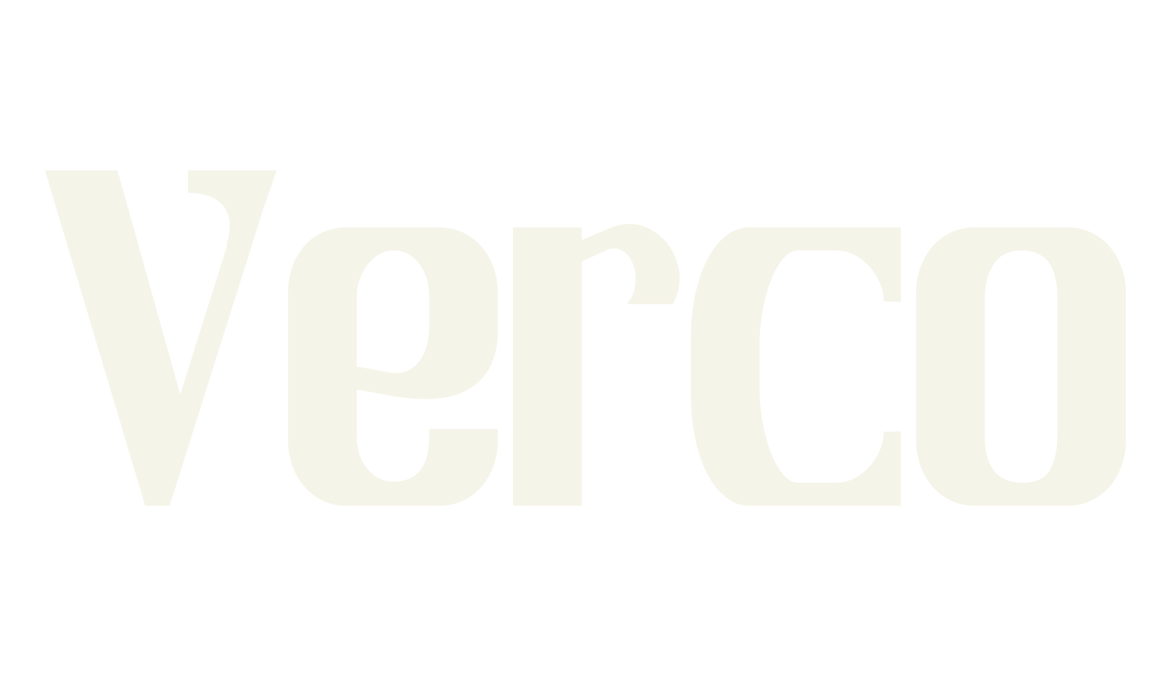 Verco, sans serif font preview
