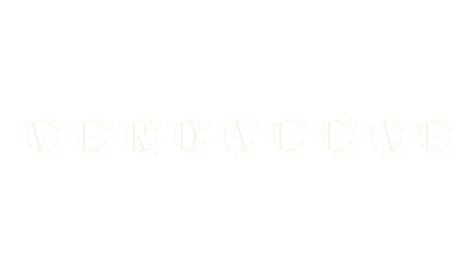 Verdaleaf, calligraphy font preview