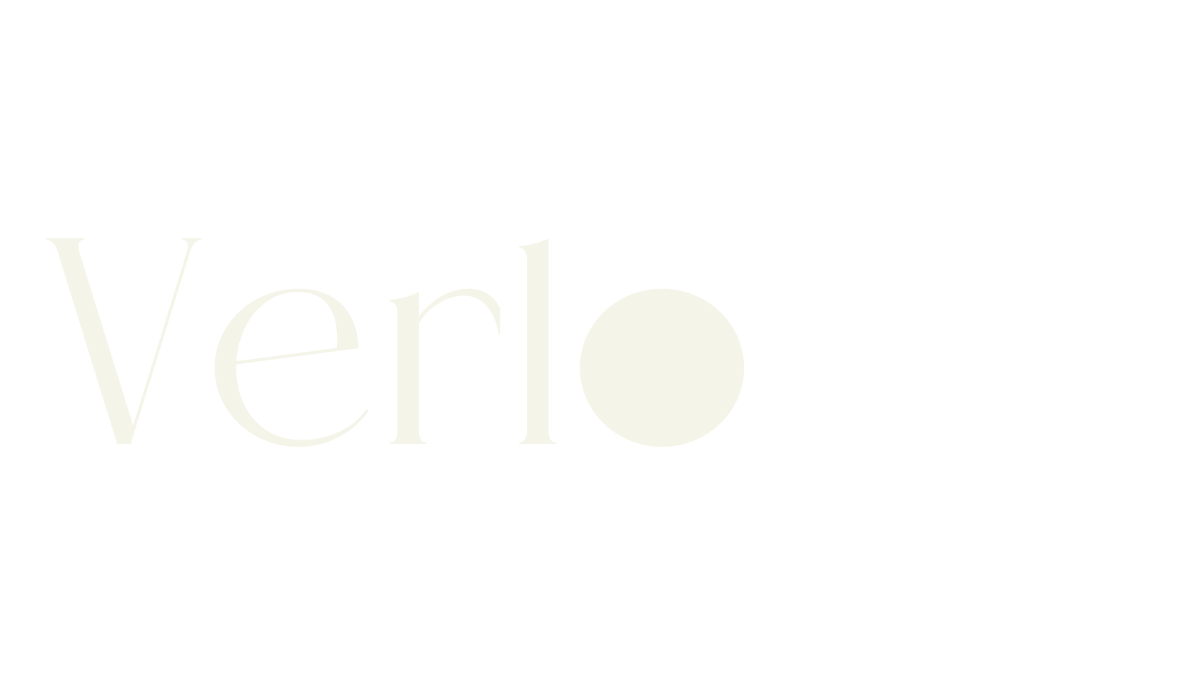 Verloise, cursive font preview