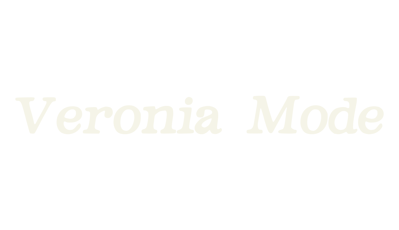 Veronia Mode, lettering font preview
