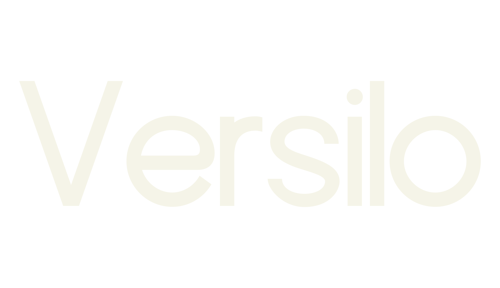 Versilo, logo font preview