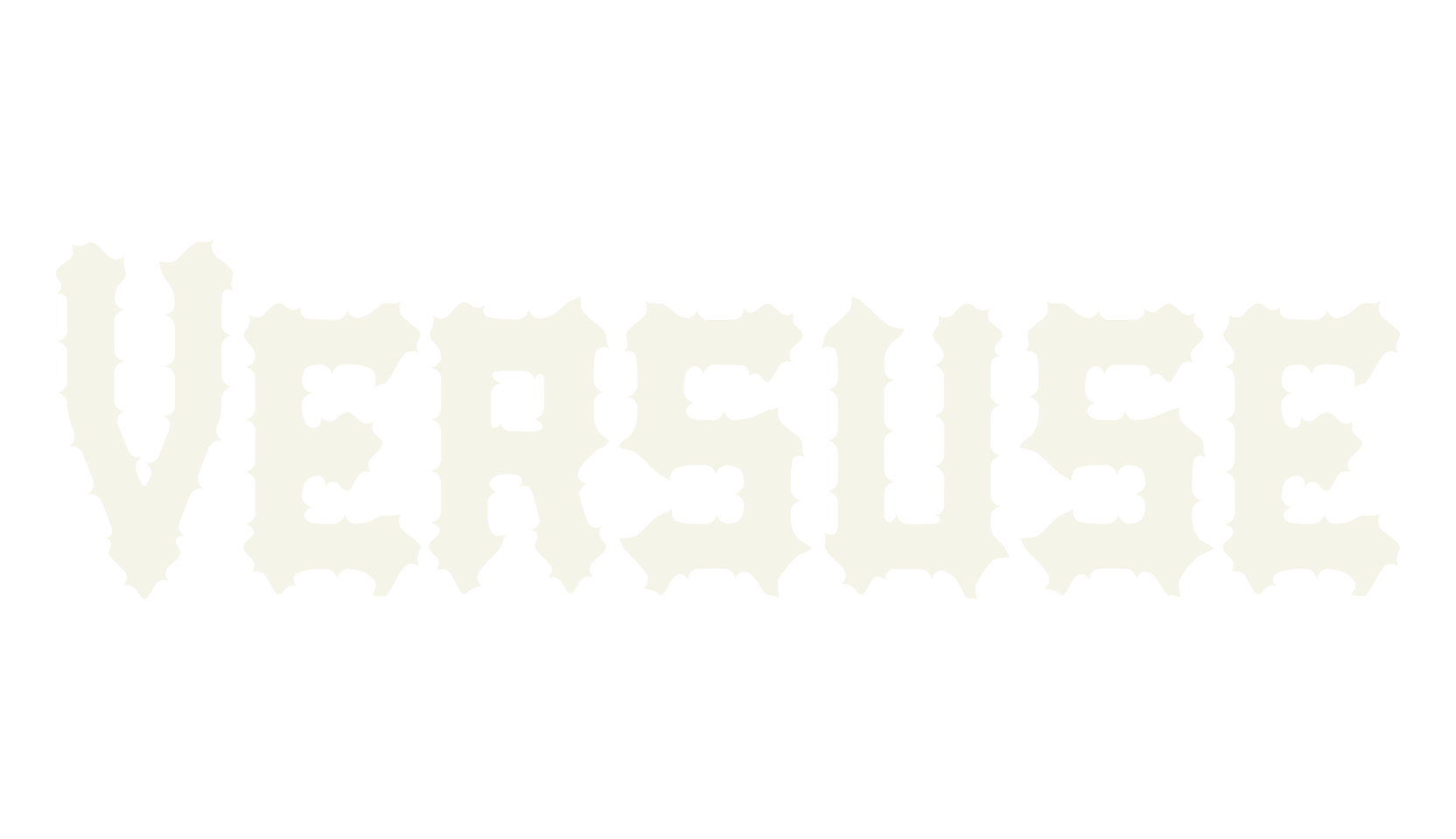 Versuse, metal font preview