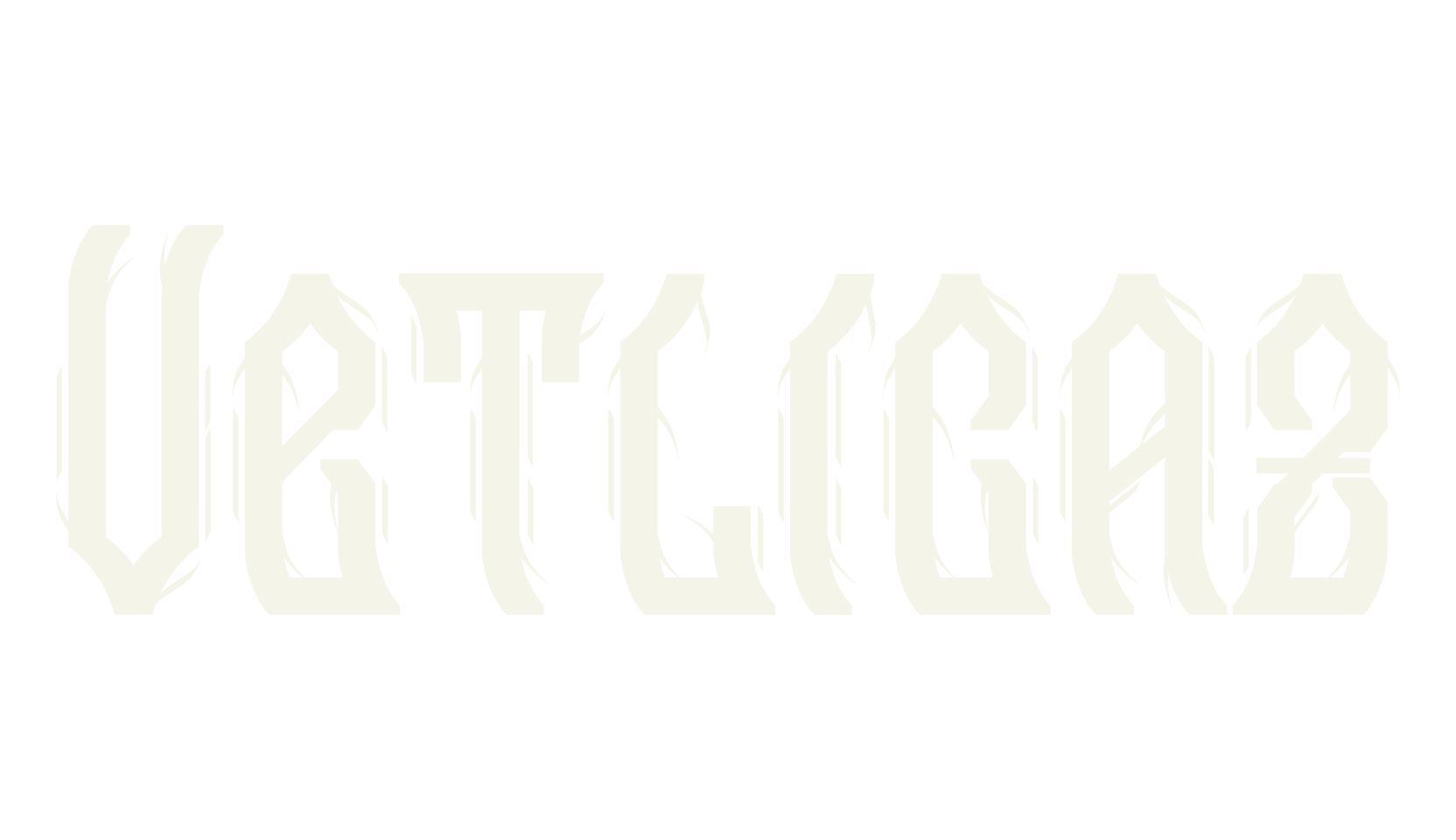 Vetlicaz, tattoo font preview