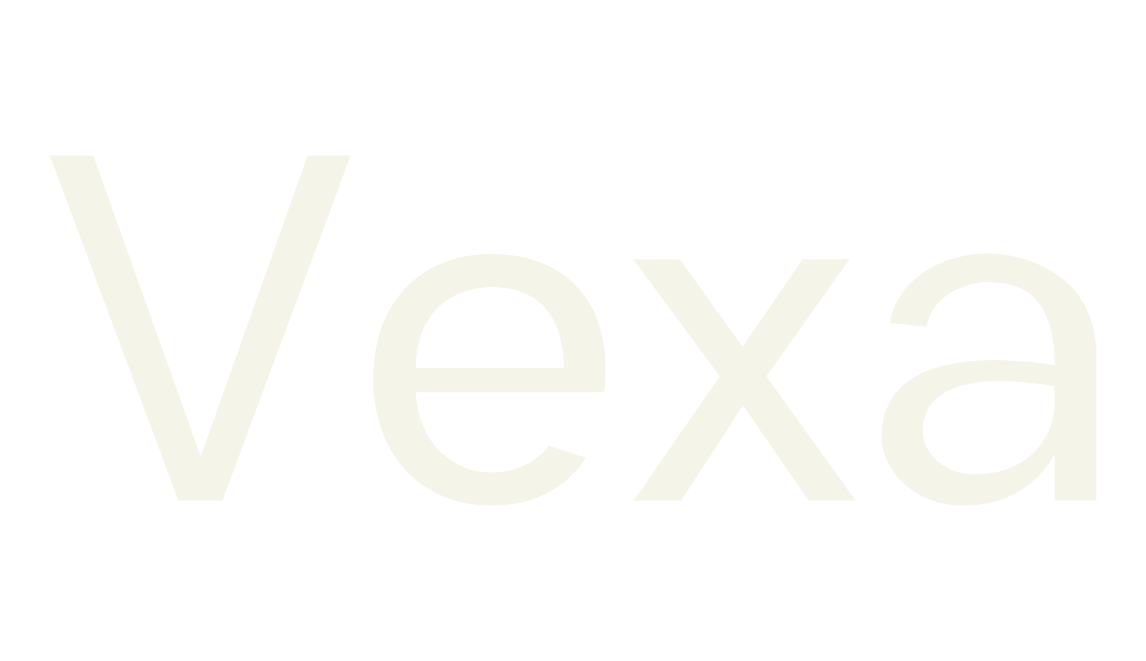 Vexa, sans serif font preview