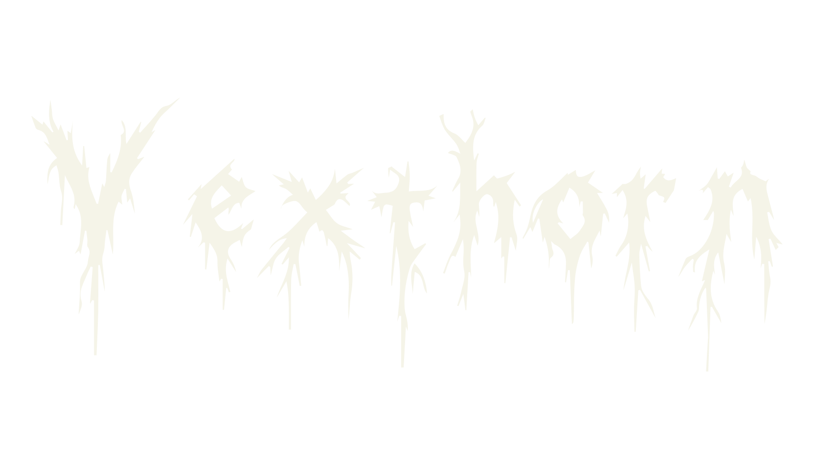 Vexthorn, christmas font preview