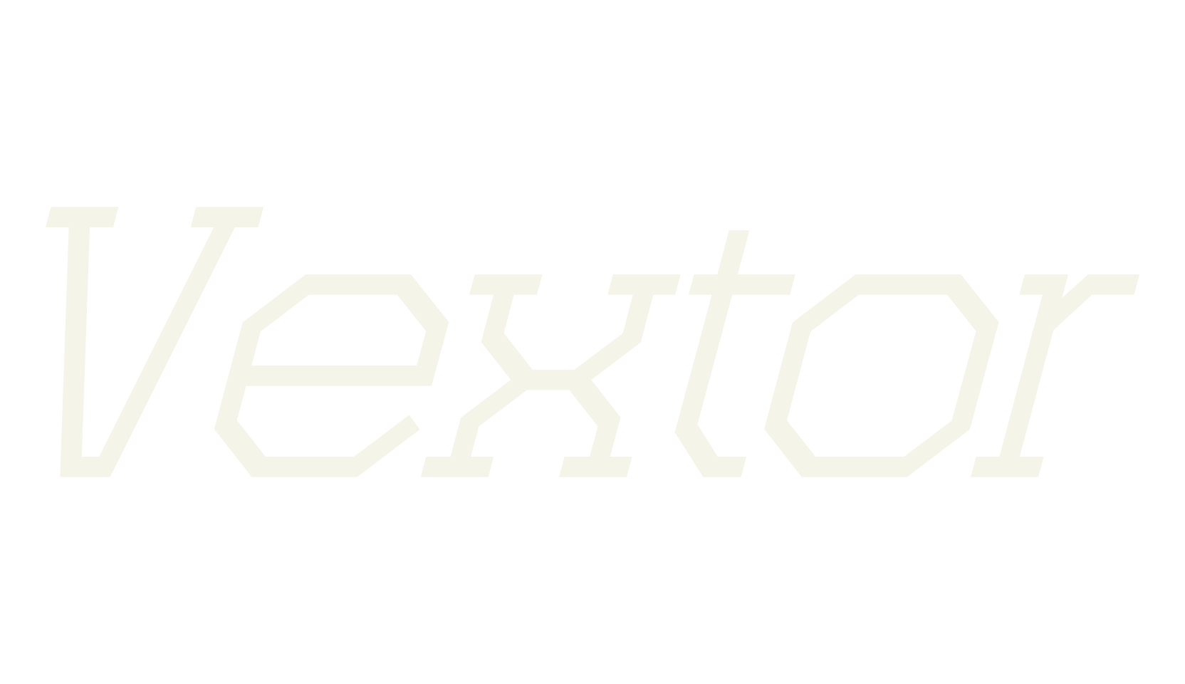 Vextor, gaming font preview