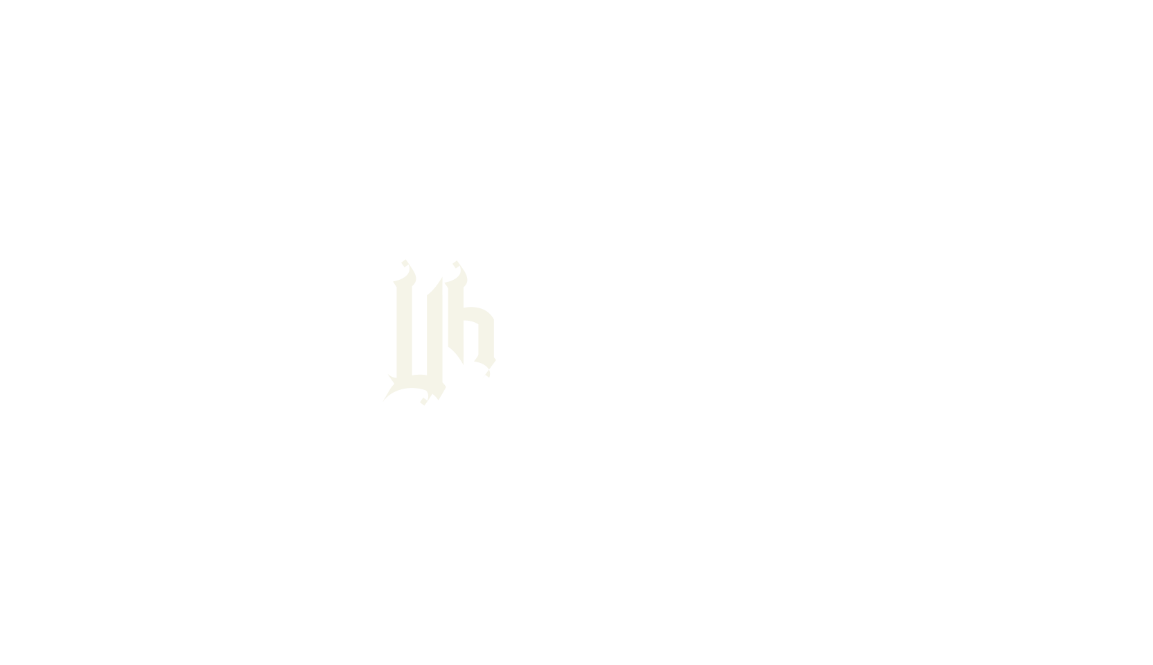 Vhamoku, old english font preview