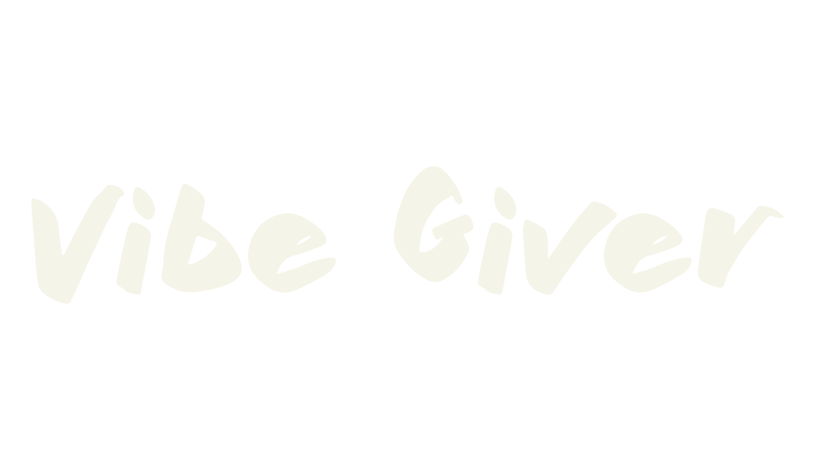 Vibe Giver, band font preview