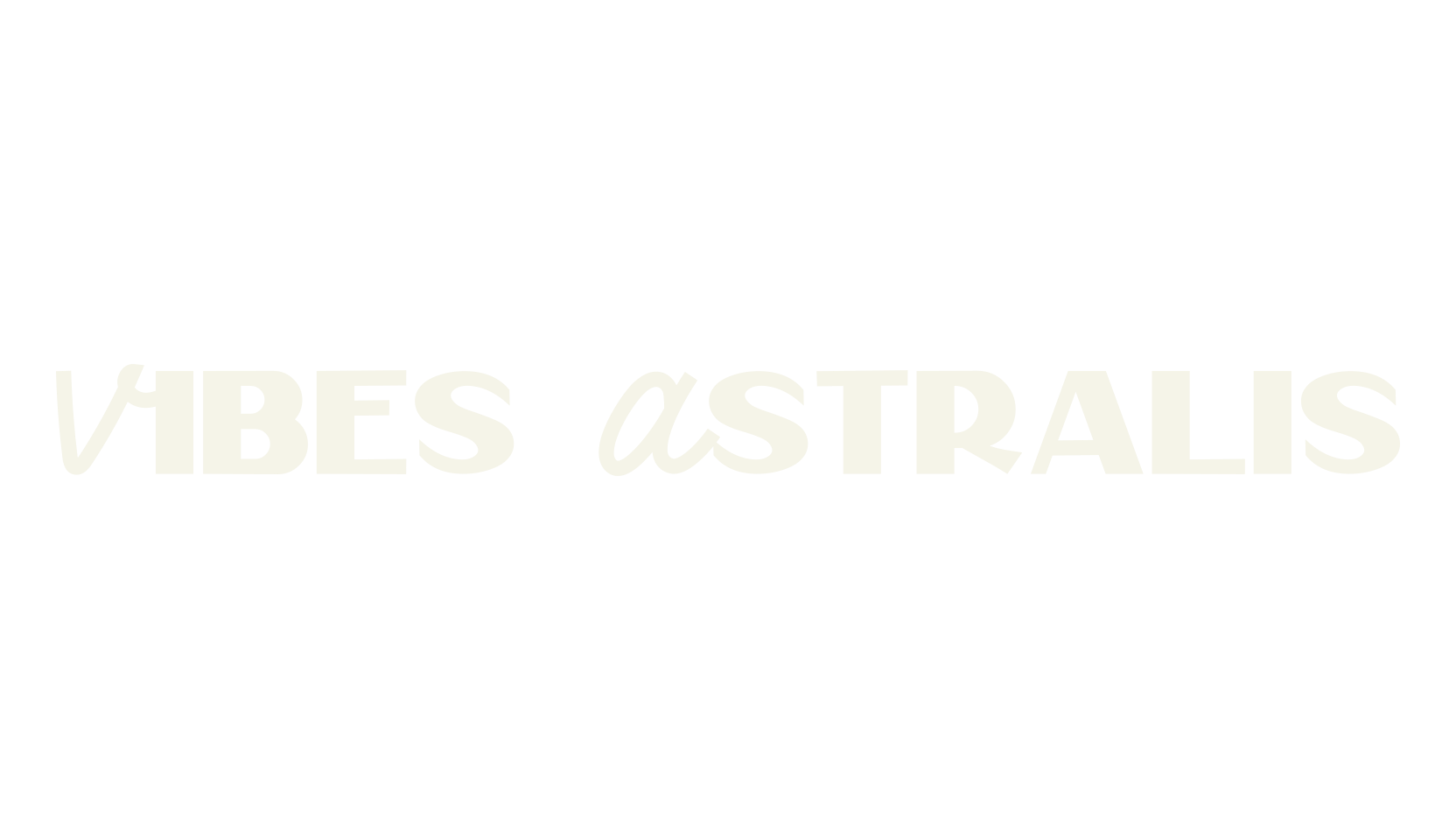 Vibes Astralis, design font preview