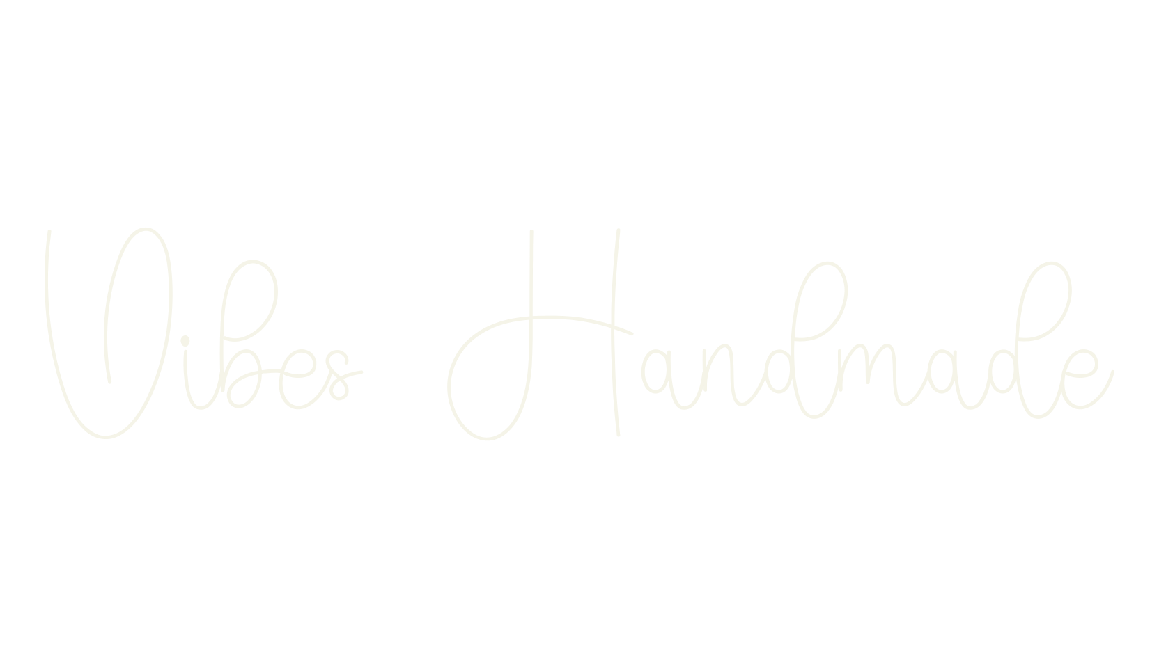 Vibes Handmade, signature font preview