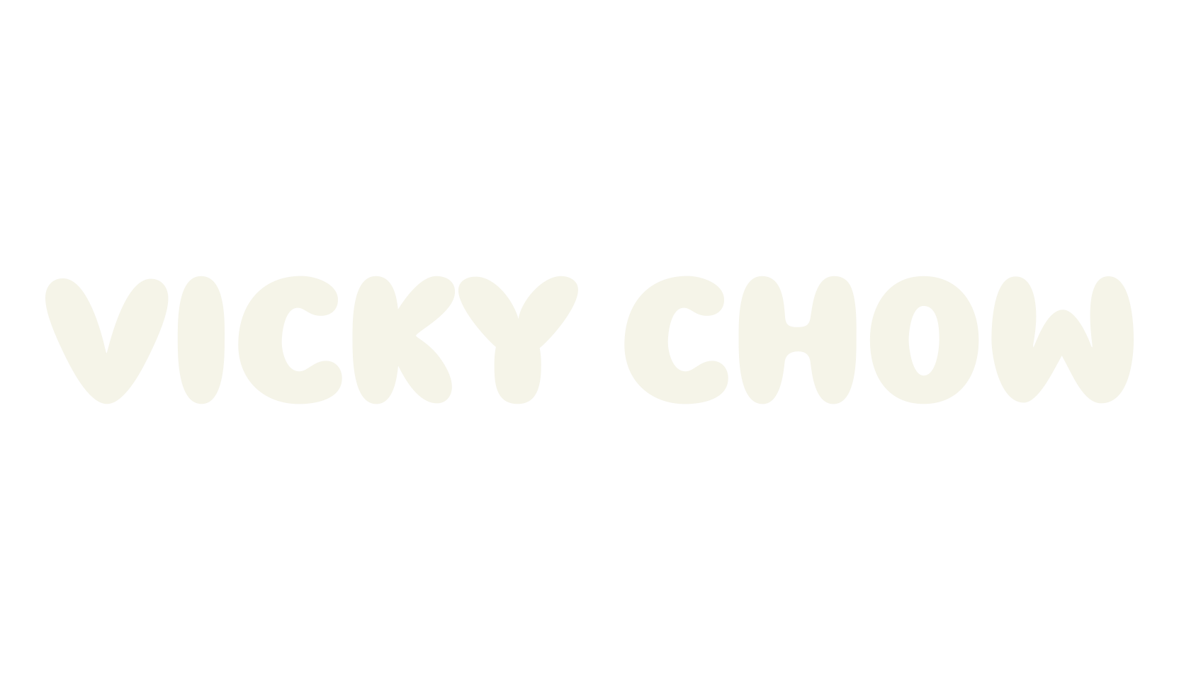 Vicky Chow, balloon font preview