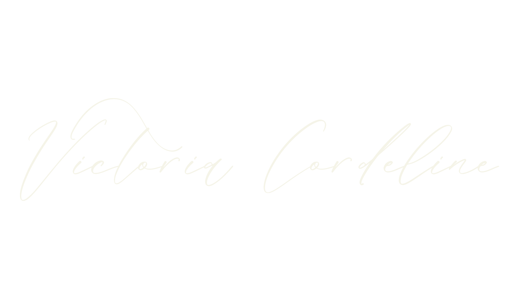 Victoria Cordeline, script font preview