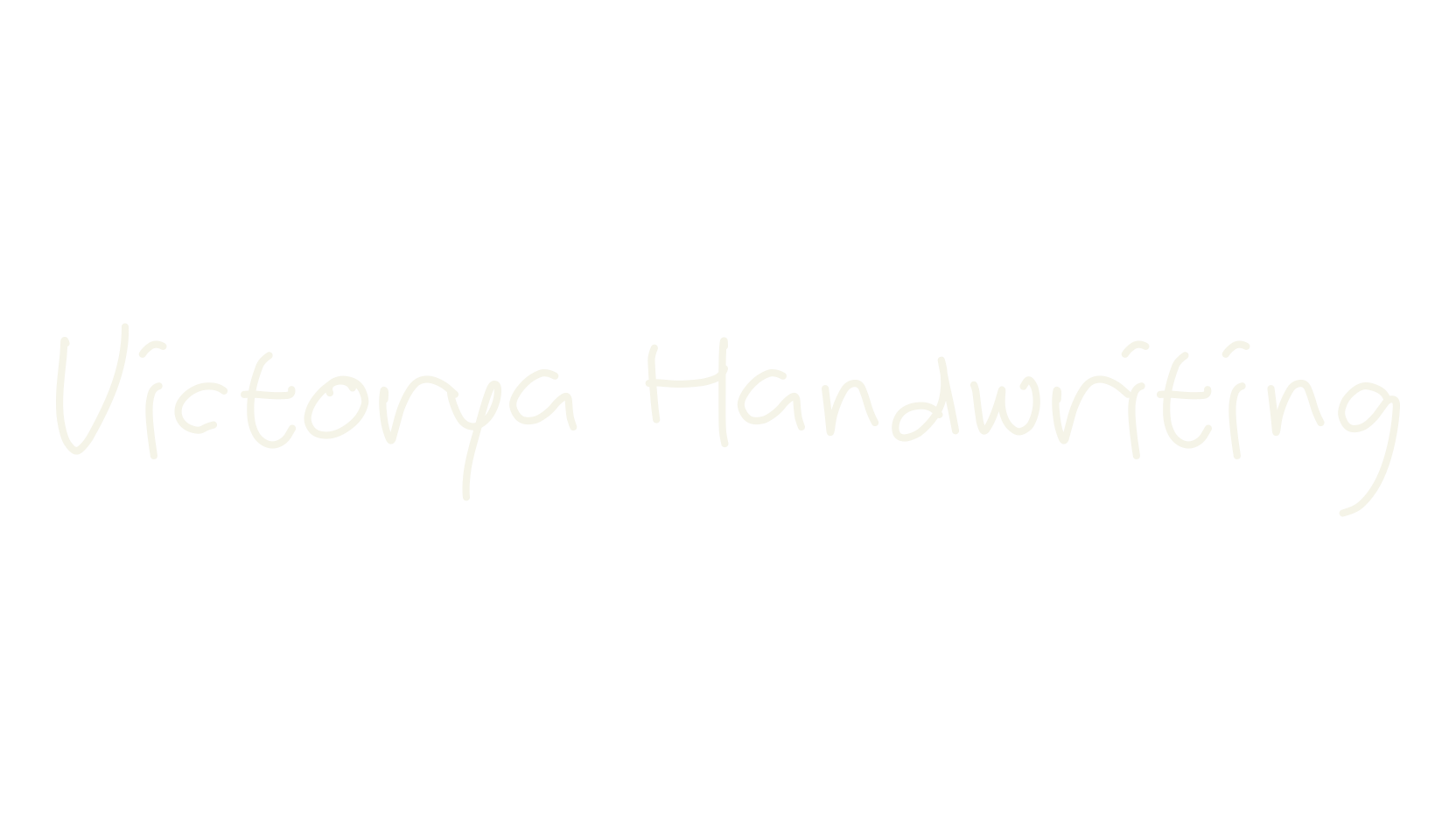 Victorya Handwriting, handwriting font preview
