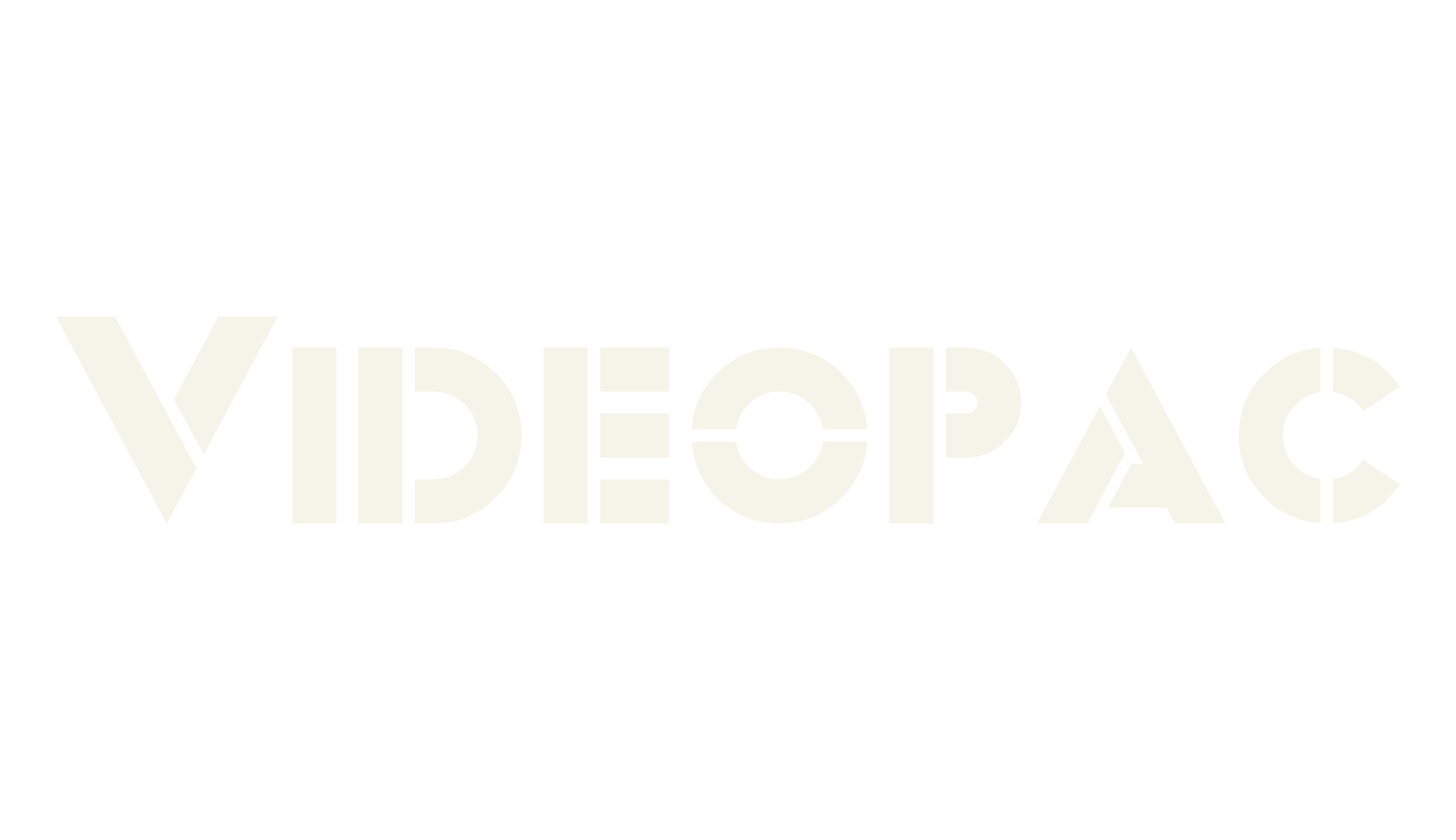 Videopac, display market font preview