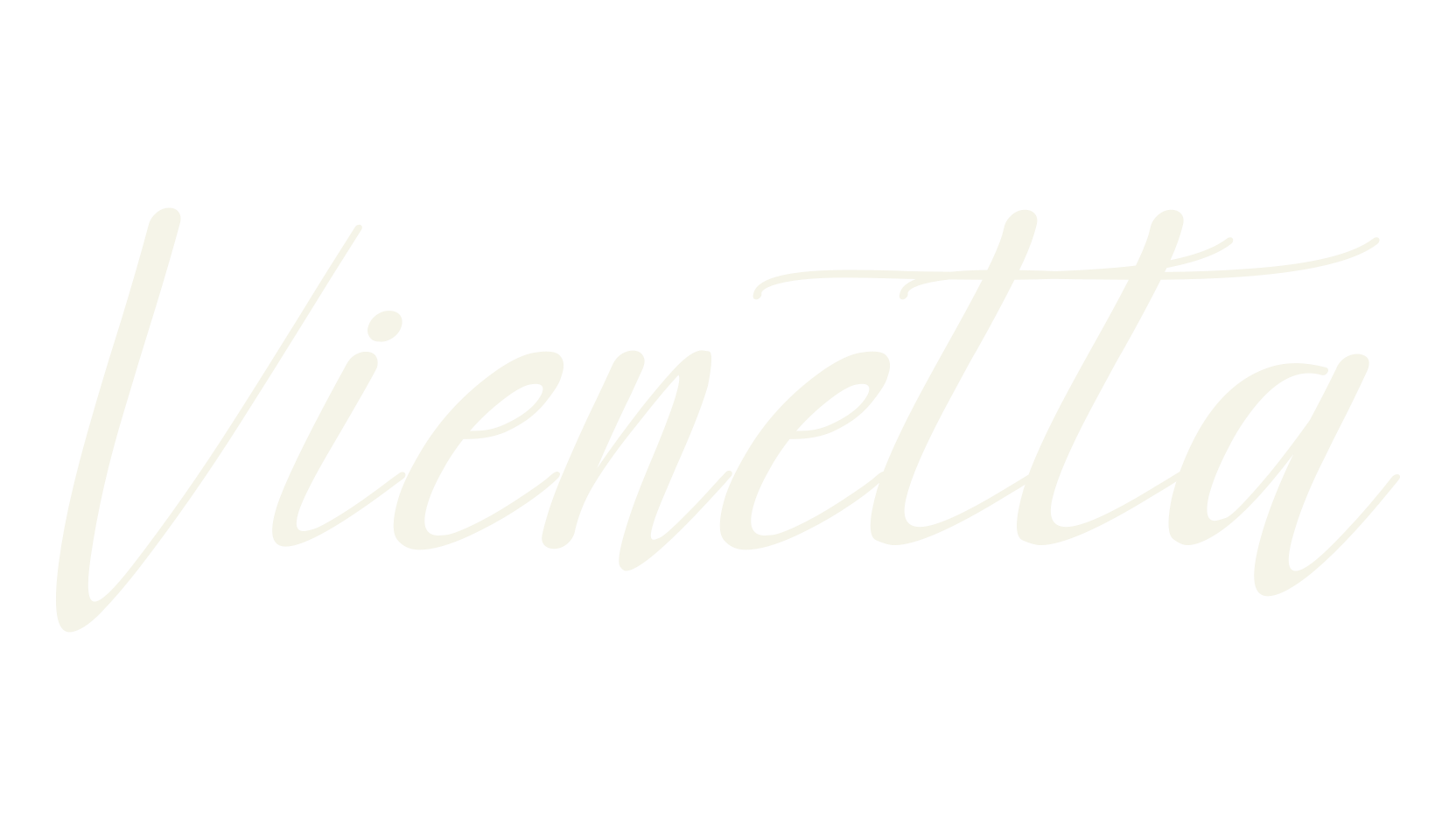 Vienetta, cursive font preview