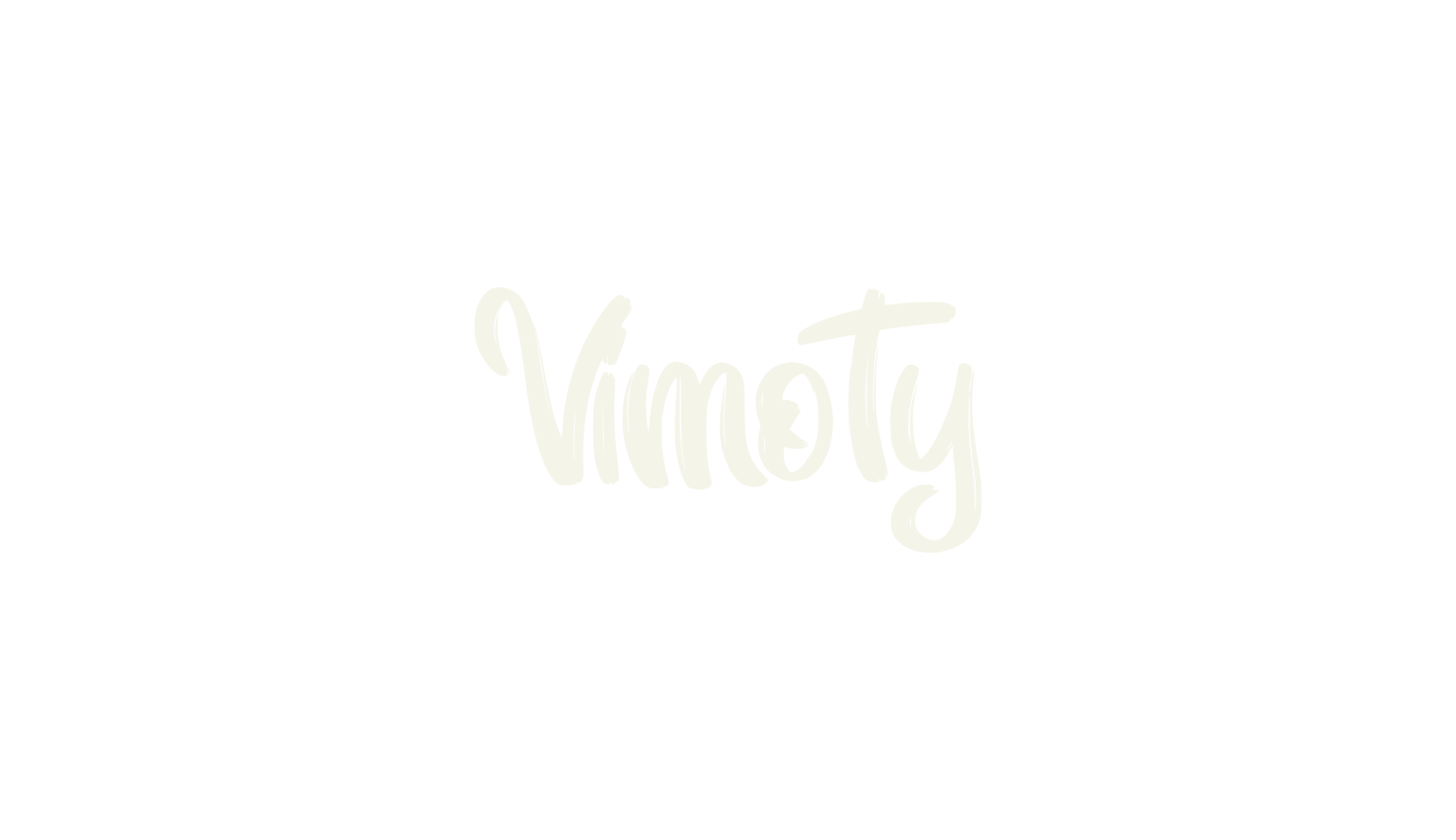Vimoty, calligraphy font preview