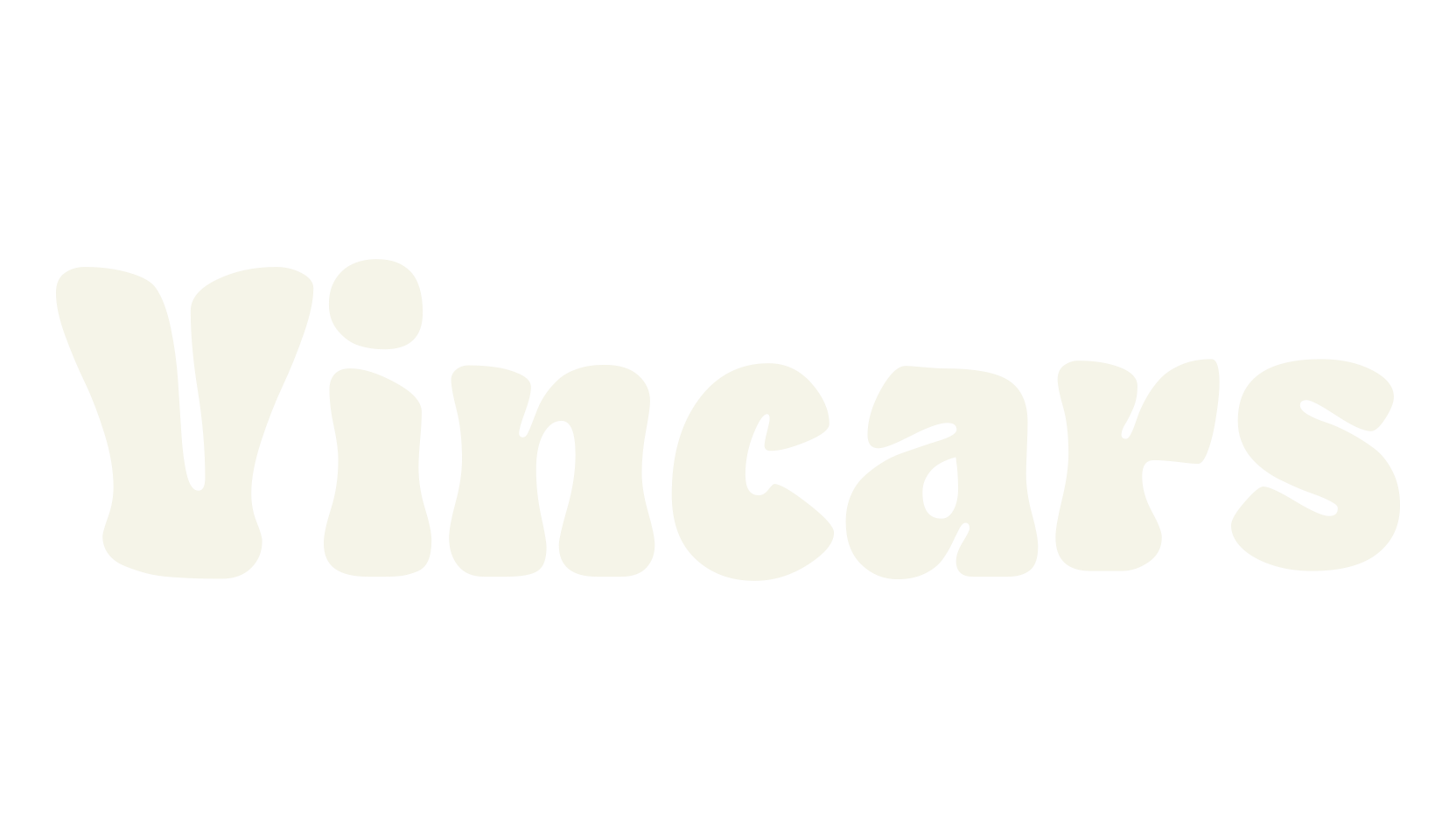 Vincars, psychedelic font preview