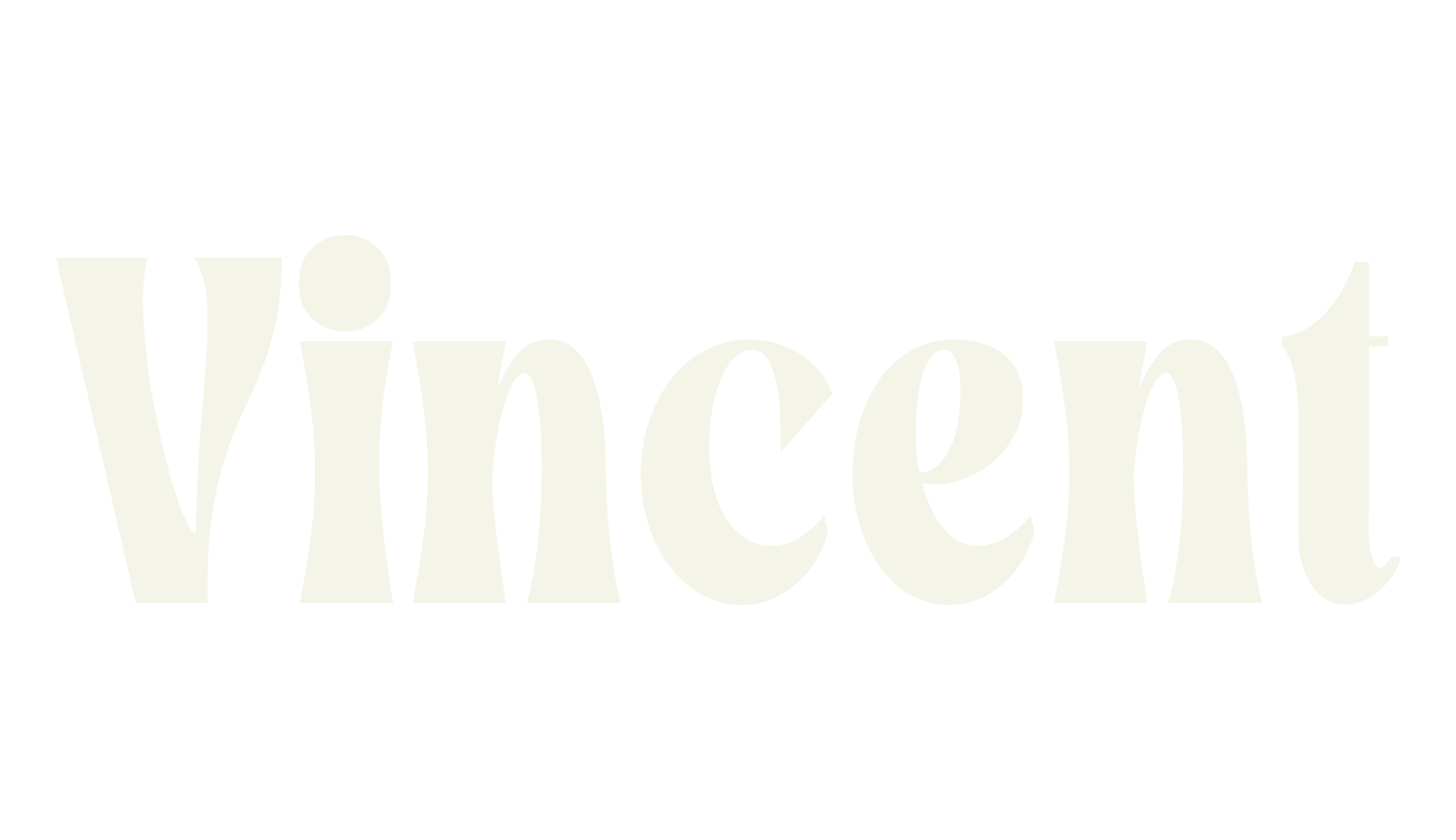 Vincent, psychedelic font preview