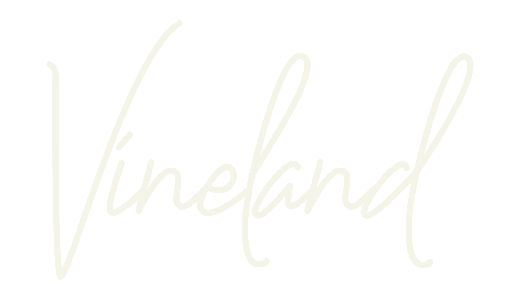 Vineland, pretty font preview