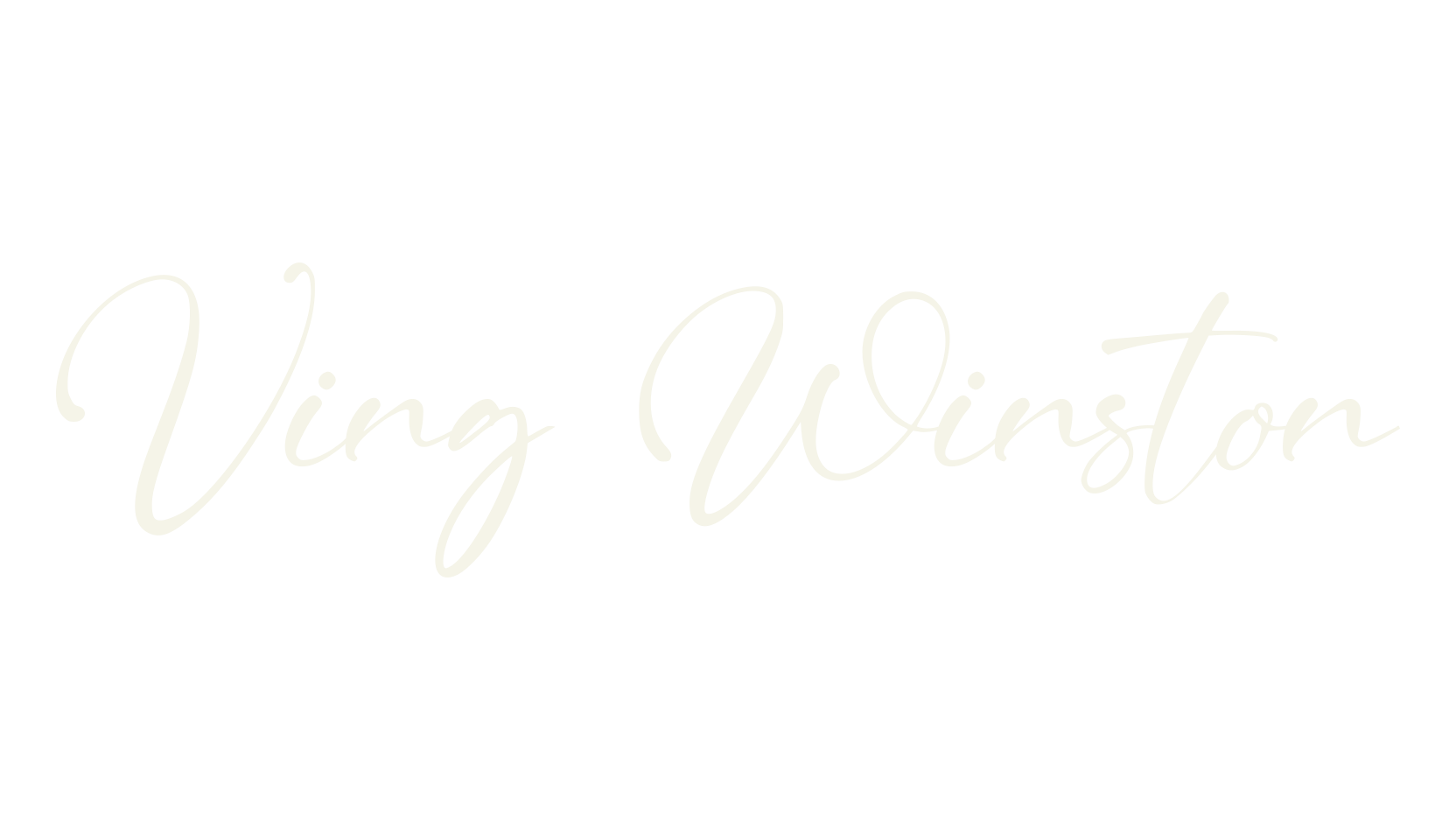 Ving Winston, whimsical font preview