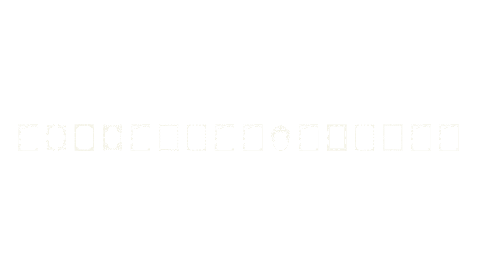 Vintage Frames 5, display market font preview